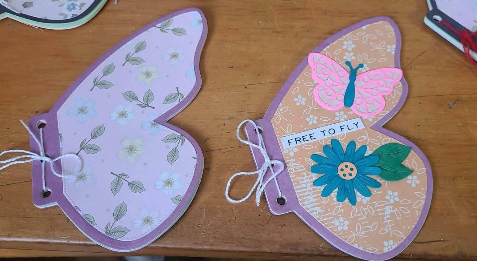 This was when I was figuring out whether or not I wanted to put a collage on the front of the journals. It really does make them more beautiful.